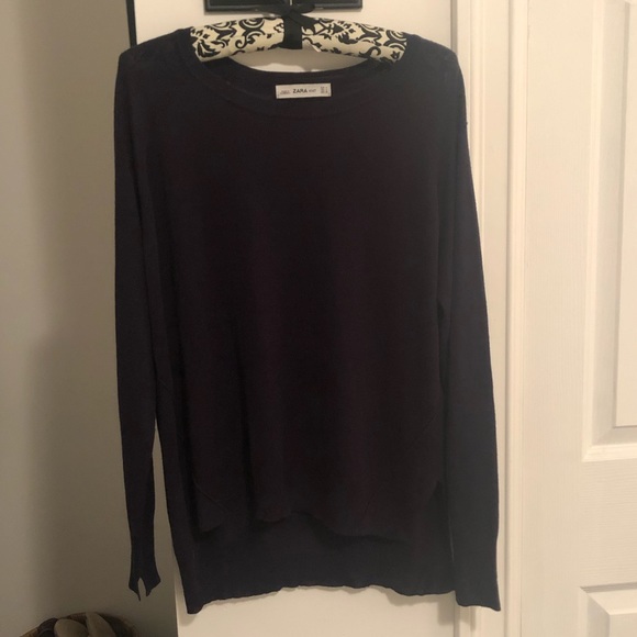 🦋2/$30 Navy Zara Knit - Picture 1 of 2
